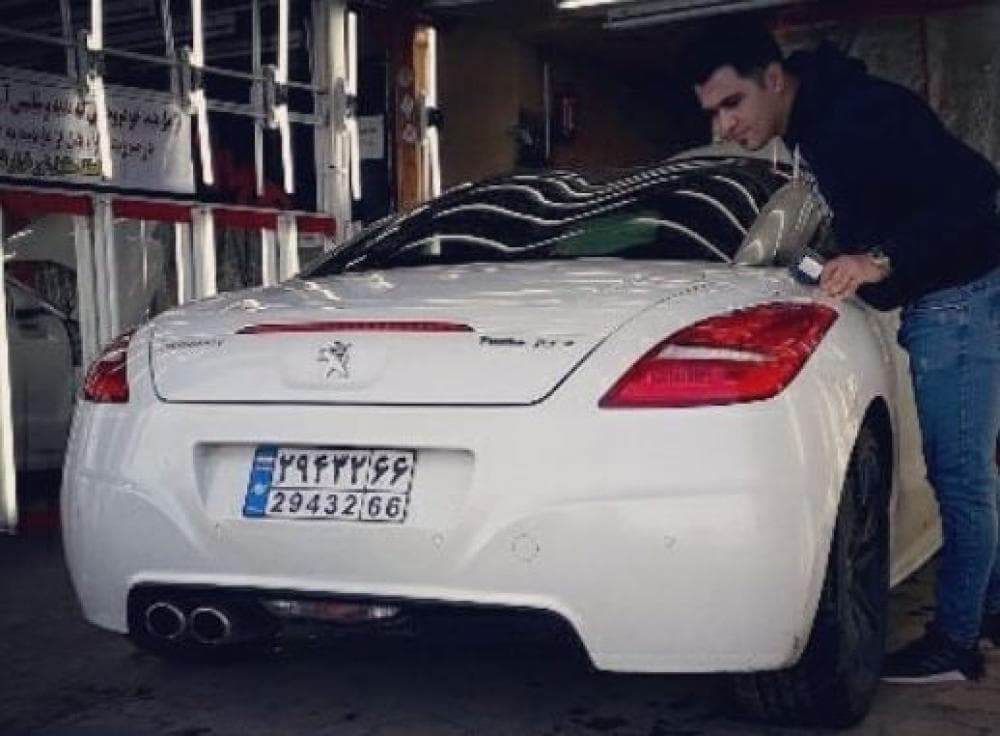 place تشخیص رنگ اتومبیل واله